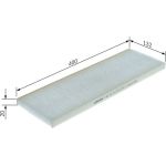 BOSCH 1 987 431 210 Innenraumfilter BOSCH 1 987 431 210 Innenraumfilter
