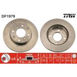 TRW DF1979 Bremsscheibe