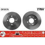 TRW DF2575 Bremsscheibe TRW DF2575 Bremsscheibe