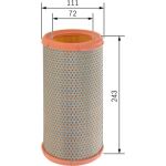 BOSCH 1 457 433 229 Luftfilter BOSCH 1 457 433 229 Luftfilter