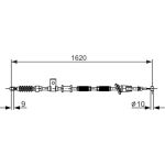 BOSCH 1 987 477 894 Seilzug, Feststellbremse BOSCH 1 987 477 894 Seilzug, Feststellbremse