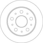 Bremsscheibe DF4245 Bremsscheibe DF4245
