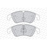 Ferodo FDB4268 Bremsbelagsatz, Scheibenbremse PREMIER ECO FRICTION Ferodo FDB4268 Bremsbelagsatz, Scheibenbremse PREMIER ECO FRICTION