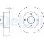Bremsscheibe BG2343 Bremsscheibe BG2343