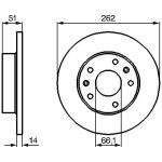 Bremsscheibe 0 986 478 991 Bremsscheibe 0 986 478 991