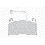 Ferodo FDB1663 Bremsbelagsatz, Scheibenbremse PREMIER ECO FRICTION