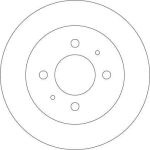 Bremsscheibe DF4319