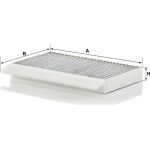 MANN-FILTER CUK 27 021-2 Innenraumfilter, Aktivkohlefilter MANN-FILTER CUK 27 021-2 Innenraumfilter, Aktivkohlefilter