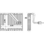 Verdampfer, Klimaanlage AE 127 000P Verdampfer, Klimaanlage AE 127 000P