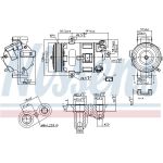 Kompressor, Klimaanlage 89400 Kompressor, Klimaanlage 89400