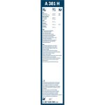BOSCH A 381 H Scheibenwischer Rear Aerotwin 3 397 008 996 BOSCH A 381 H Scheibenwischer Rear Aerotwin 3 397 008 996