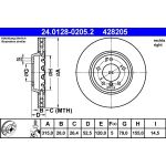 Bremsscheibe 24.0128-0205.2