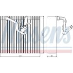 Verdampfer, Klimaanlage 92187 Verdampfer, Klimaanlage 92187