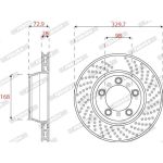 Ferodo DDF2131LC-1 Bremsscheibe PREMIER Ferodo DDF2131LC-1 Bremsscheibe PREMIER