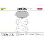 Bremsbelagsatz, Scheibenbremse 301534A Bremsbelagsatz, Scheibenbremse 301534A