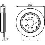 Bremsscheibe 0 986 478 733 Bremsscheibe 0 986 478 733