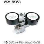 Spannrolle, Keilrippenriemen VKM 38353 Spannrolle, Keilrippenriemen VKM 38353