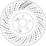 Bremsscheibe DF6873S