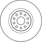 Bremsscheibe DF4059 Bremsscheibe DF4059