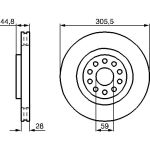 Bremsscheibe 0 986 478 963 Bremsscheibe 0 986 478 963