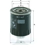 Kraftstofffilter WK 718/7 Kraftstofffilter WK 718/7