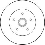 Bremsscheibe DF1524S Bremsscheibe DF1524S