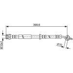 BOSCH 1 987 481 946 Bremsschlauch BOSCH 1 987 481 946 Bremsschlauch
