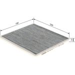 BOSCH 1 987 435 516 Innenraumfilter BOSCH 1 987 435 516 Innenraumfilter