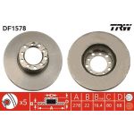 TRW DF1578 Bremsscheibe TRW DF1578 Bremsscheibe