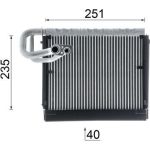 Mahle AE 106 000P Verdampfer, Klimaanlage BEHR Premium Line Mahle AE 106 000P Verdampfer, Klimaanlage BEHR Premium Line