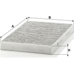 MANN-FILTER CUK 3192 Innenraumfilter, Aktivkohlefilter MANN-FILTER CUK 3192 Innenraumfilter, Aktivkohlefilter