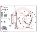 Brembo 09.B562.10 Bremsscheibe PRIME LINE Brembo 09.B562.10 Bremsscheibe PRIME LINE
