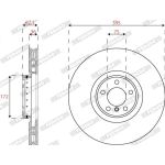 Ferodo DDF2041LVC-1 Bremsscheibe PREMIER Ferodo DDF2041LVC-1 Bremsscheibe PREMIER