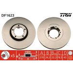 TRW DF1623 Bremsscheibe TRW DF1623 Bremsscheibe