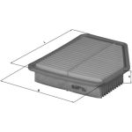 Knecht LX 1613 Luftfilter