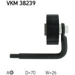 Spannrolle, Keilrippenriemen VKM 38239 Spannrolle, Keilrippenriemen VKM 38239