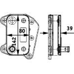 Ölkühler, Motoröl CLC 52 000P Ölkühler, Motoröl CLC 52 000P