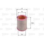 Valeo 585711 Luftfilter