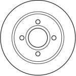 Bremsscheibe DF2623 Bremsscheibe DF2623