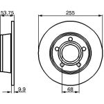 Bremsscheibe 0 986 478 704 Bremsscheibe 0 986 478 704