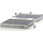 MANN-FILTER CUK 19 004 Innenraumfilter, Aktivkohlefilter MANN-FILTER CUK 19 004 Innenraumfilter, Aktivkohlefilter
