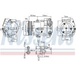 Kompressor, Klimaanlage 890058 Kompressor, Klimaanlage 890058