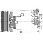 Kompressor, Klimaanlage ACP 1357 000P Kompressor, Klimaanlage ACP 1357 000P