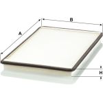 MANN-FILTER CU 3032 Innenraumfilter, Partikelfilter