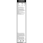 BOSCH A 213 S Scheibenwischer Aerotwin 3 397 014 213 BOSCH A 213 S Scheibenwischer Aerotwin 3 397 014 213