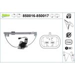 Valeo 850016 Fensterheber Valeo 850016 Fensterheber