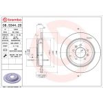 Brembo 08.5344.20 Bremsscheibe PRIME LINE Brembo 08.5344.20 Bremsscheibe PRIME LINE