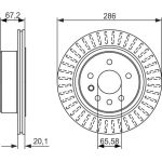 Bremsscheibe 0 986 479 394 Bremsscheibe 0 986 479 394