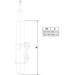 Stoßdämpfer 331701 Stoßdämpfer 331701