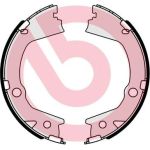 Brembo S 77 001 Bremsbackensatz, Feststellbremse ESSENTIAL LINE Brembo S 77 001 Bremsbackensatz, Feststellbremse ESSENTIAL LINE